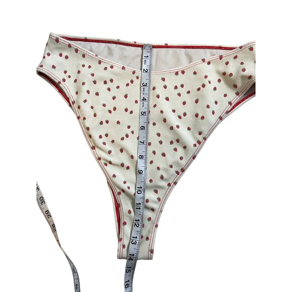 Frankie's Bikinis x Gigi Hadid Terry High Waisted Bikini Bottoms Womans XXL - Picture 6 of 6